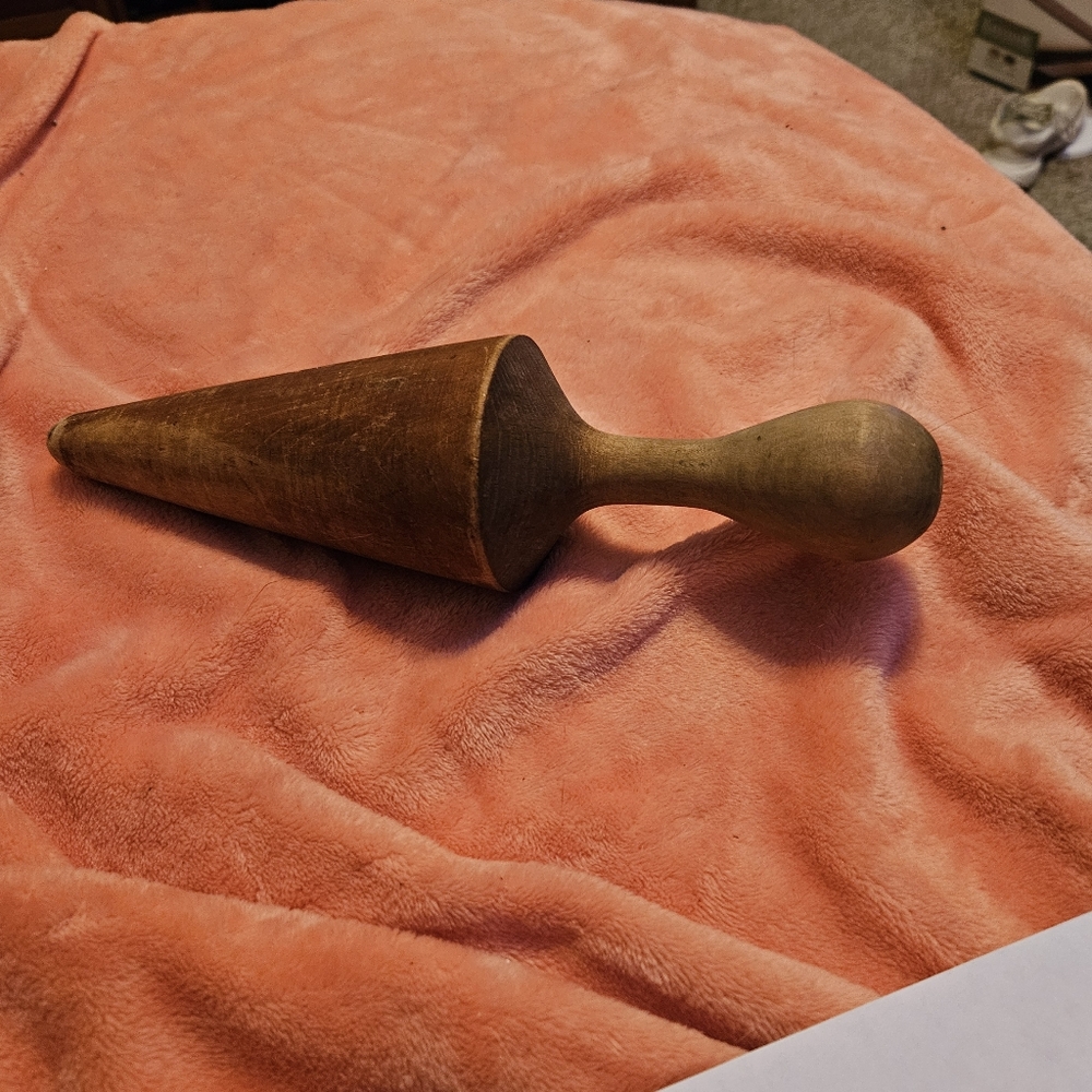 Vintage Wood Mill Pestle